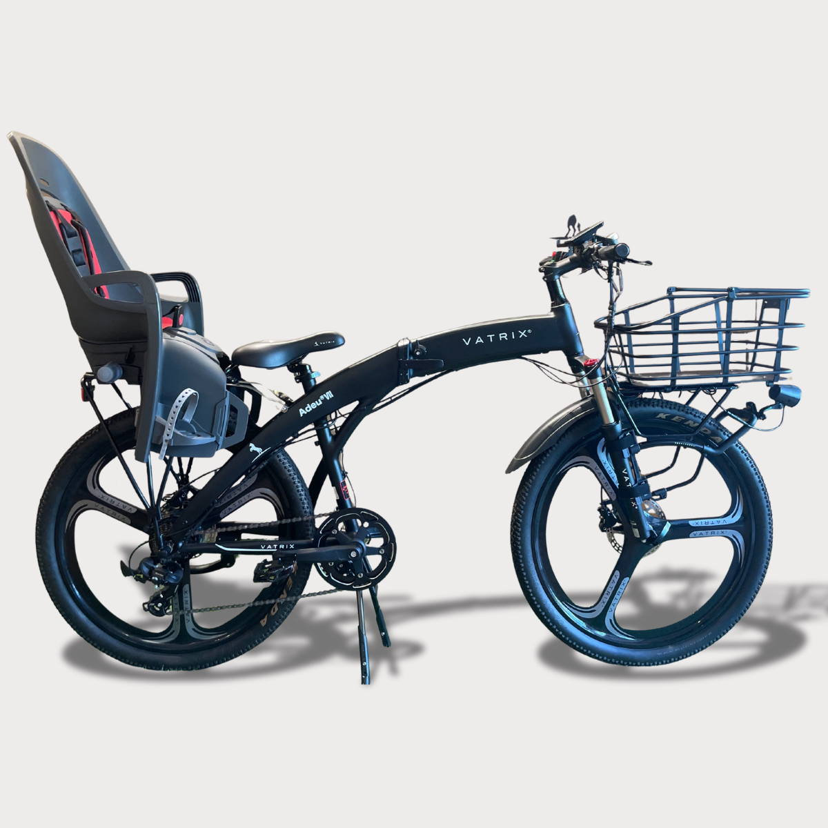 チャイルドシート＆キャリヤ付き】VATRIX FAMILY CRUISER｜送迎にも 