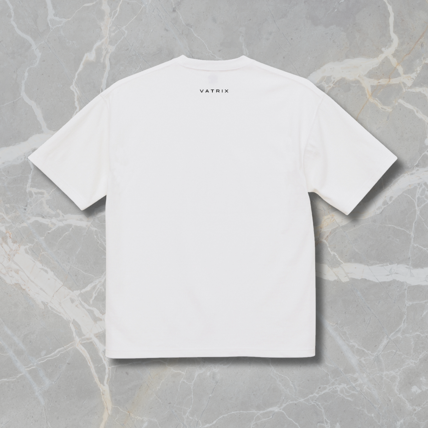 VATRIX オリジナル半袖Tシャツ / ホワイト | 裏面