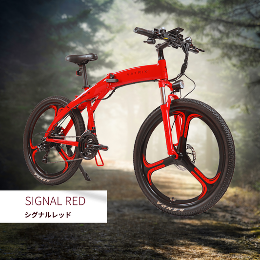 VATRIX ENERGY ペダル付原動機付自転車 シグナルレッド | モペットタイプ