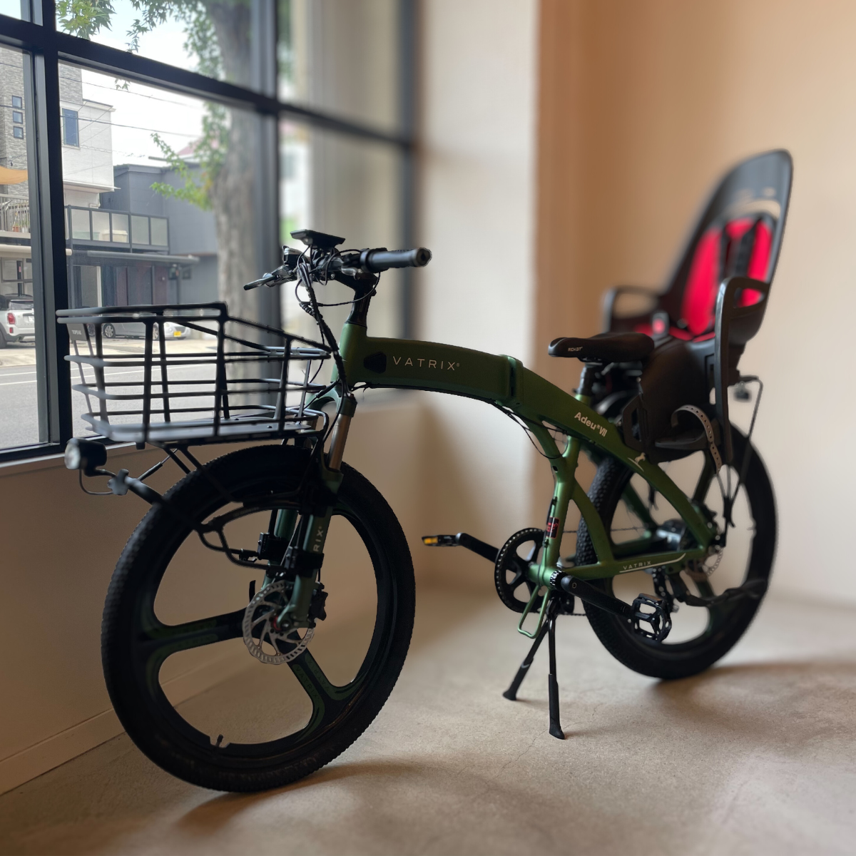 【チャイルドシート＆キャリヤ付きファミリーパッケージ】VATRIX FAMILY CRUISER