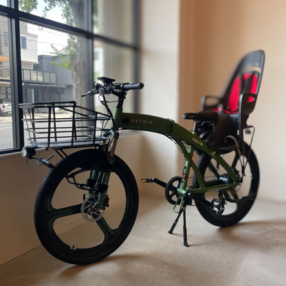 【チャイルドシート＆キャリヤ付きファミリーパッケージ】VATRIX FAMILY CRUISER