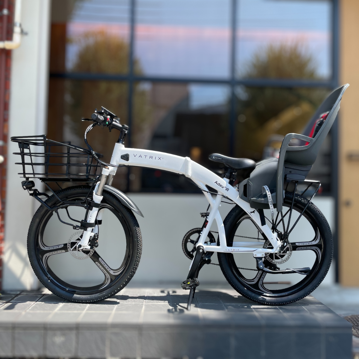 【チャイルドシート＆キャリヤ付きファミリーパッケージ】VATRIX FAMILY CRUISER