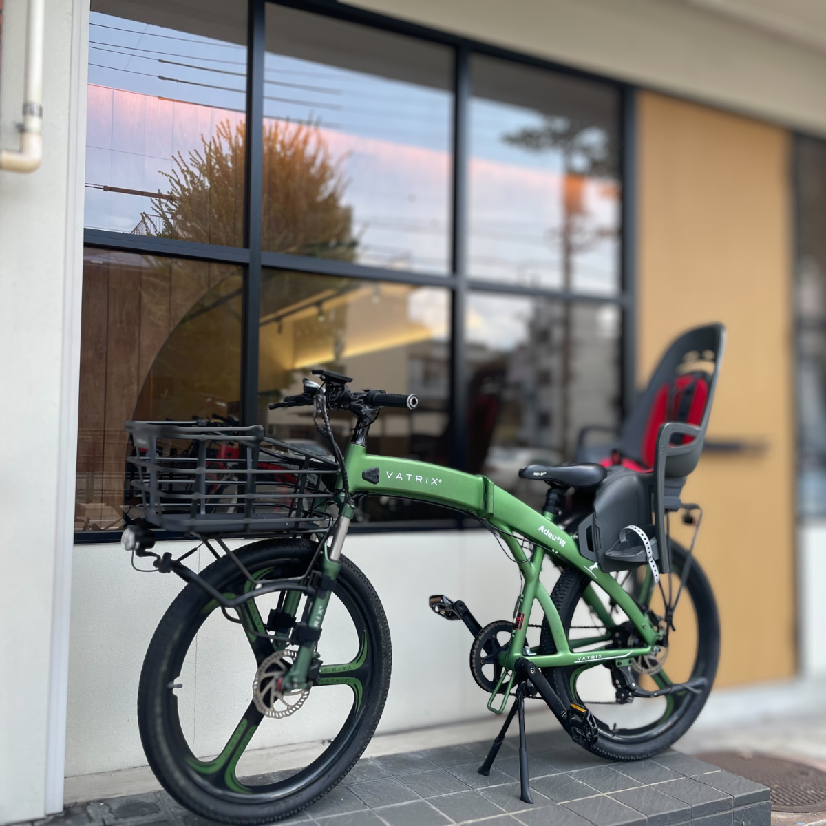 【チャイルドシート＆キャリヤ付きファミリーパッケージ】VATRIX FAMILY CRUISER