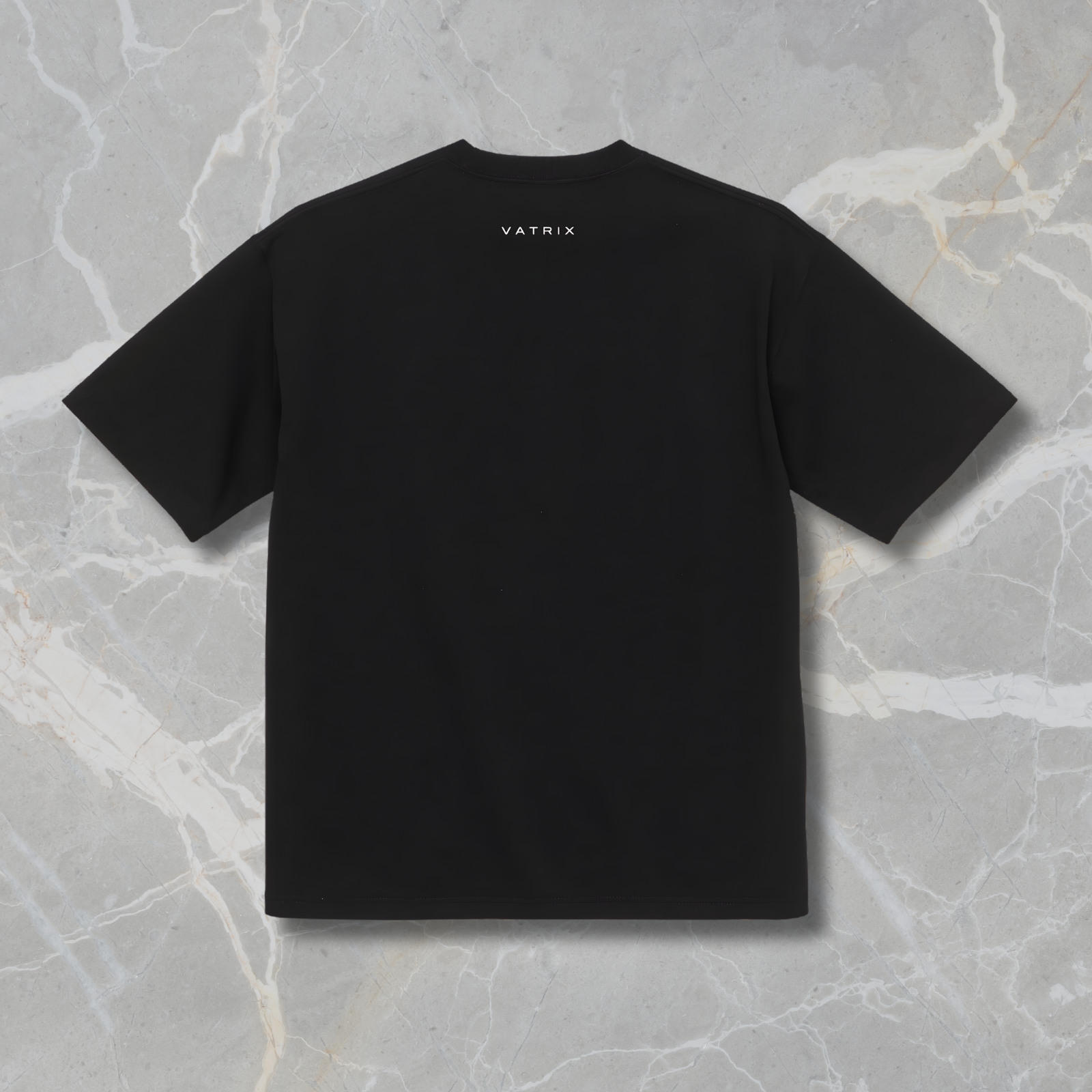 VATRIX オリジナル半袖Tシャツ / ブラック | 裏面