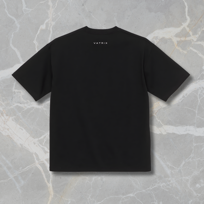 VATRIX オリジナル半袖Tシャツ / ブラック | 裏面