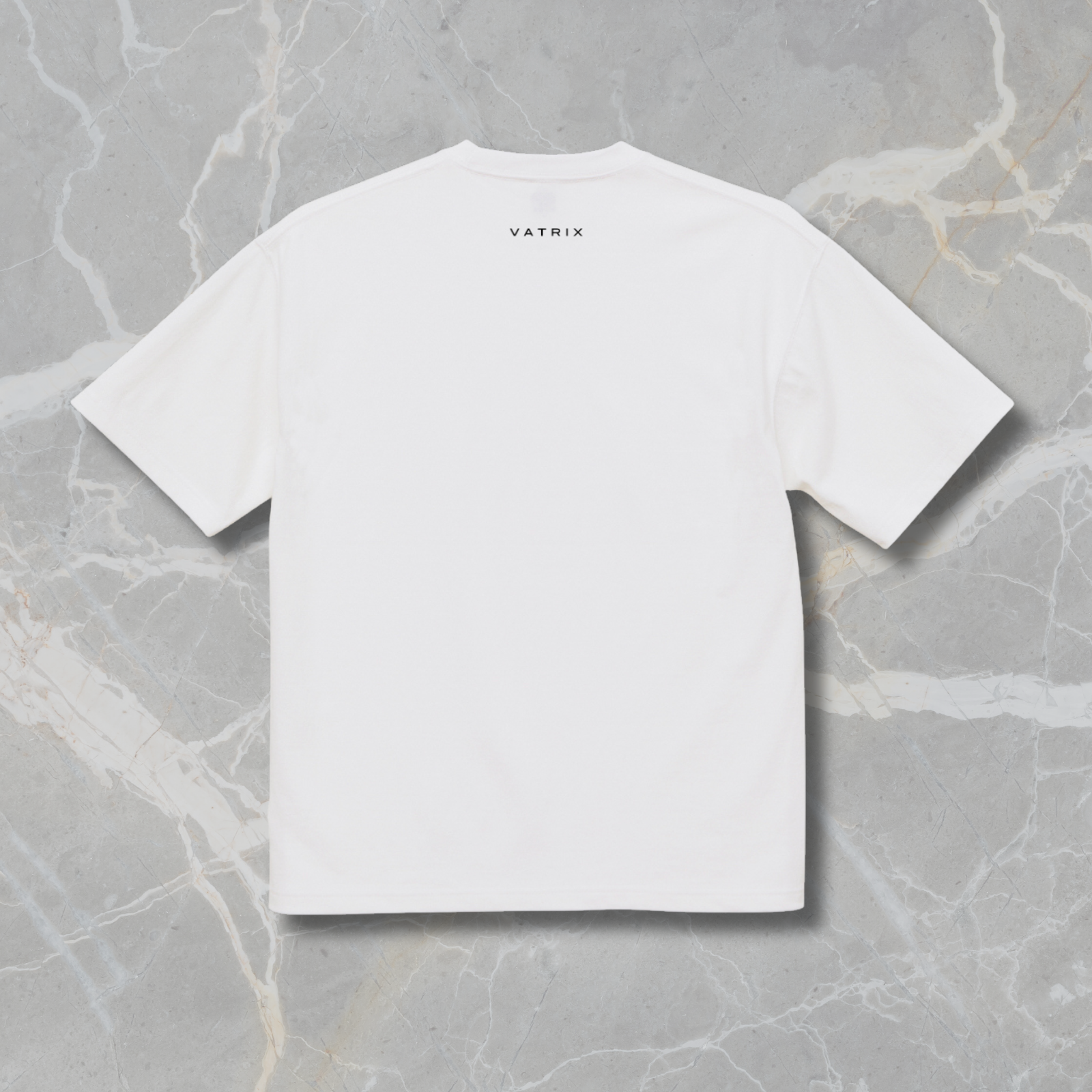 VATRIX オリジナル半袖Tシャツ / ホワイト | 裏面