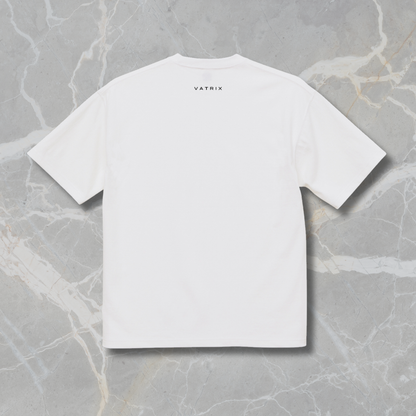 VATRIX オリジナル半袖Tシャツ / ホワイト | 裏面