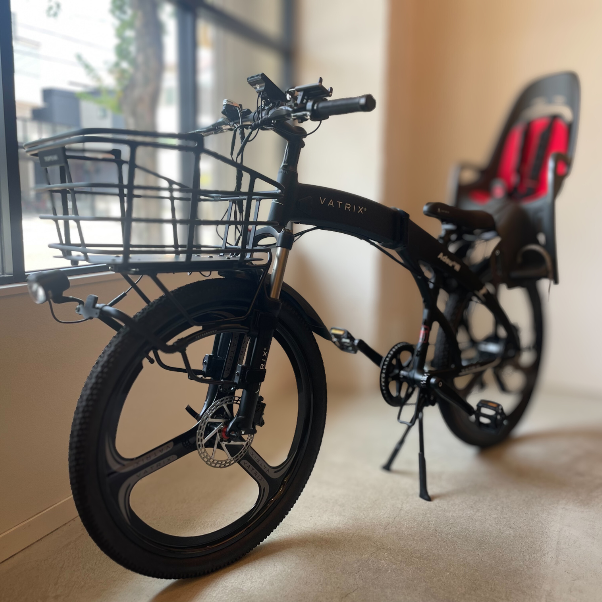 【チャイルドシート＆キャリヤ付きファミリーパッケージ】VATRIX FAMILY CRUISER