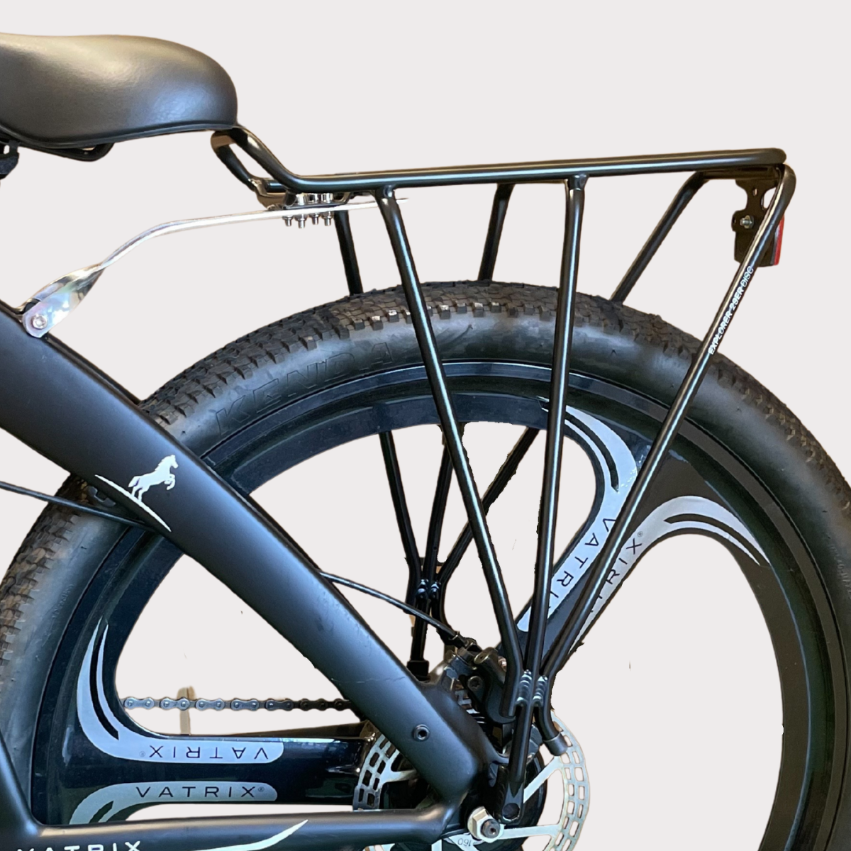 【チャイルドシート＆キャリヤ付きファミリーパッケージ】VATRIX FAMILY CRUISER | リアキャリア