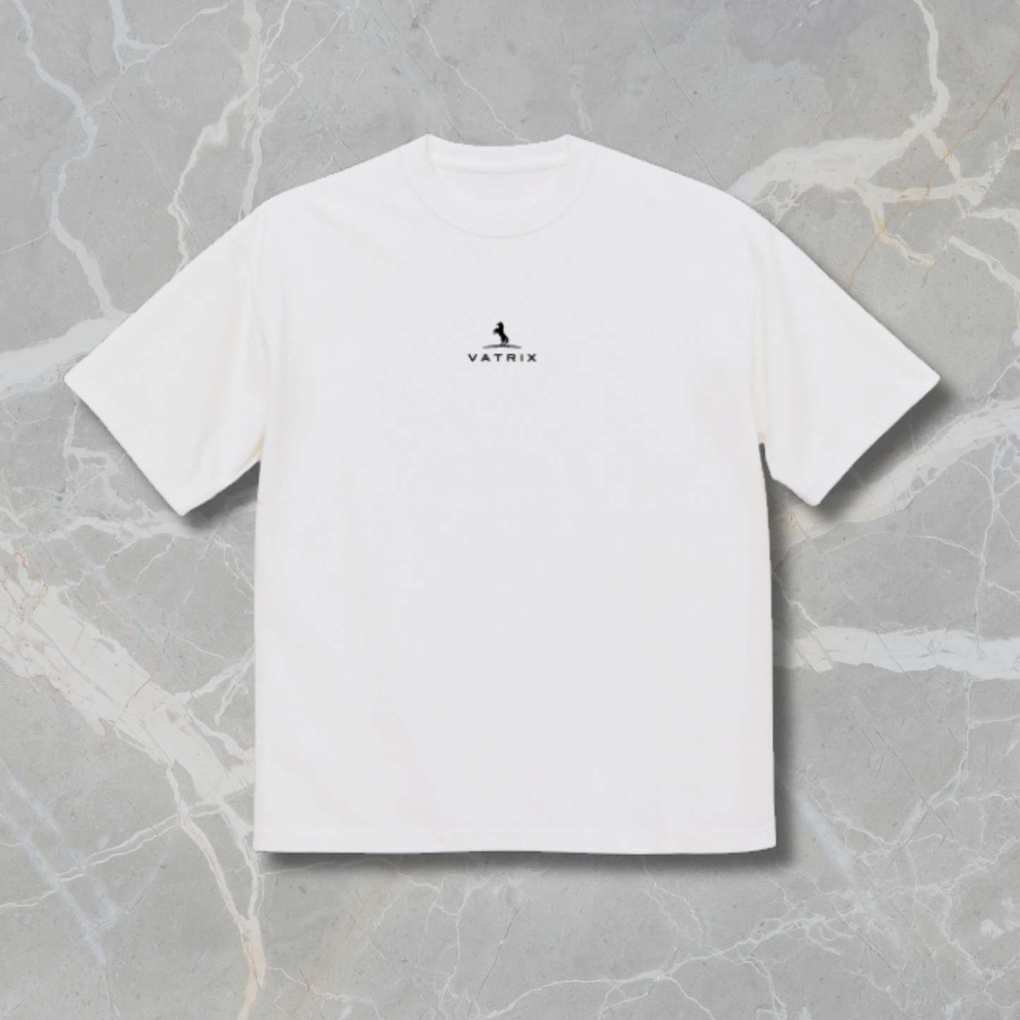 VATRIX オリジナル半袖Tシャツ / ホワイト | 表面