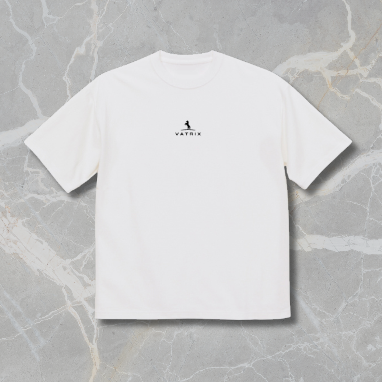 VATRIX オリジナル半袖Tシャツ / ホワイト | 表面