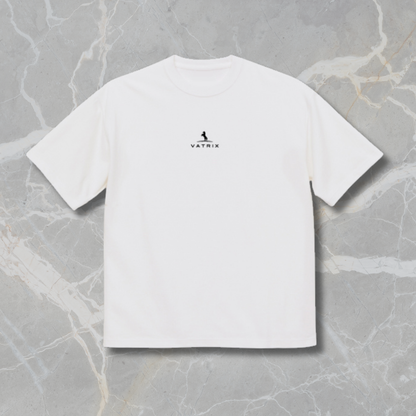 VATRIX オリジナル半袖Tシャツ / ホワイト | 表面